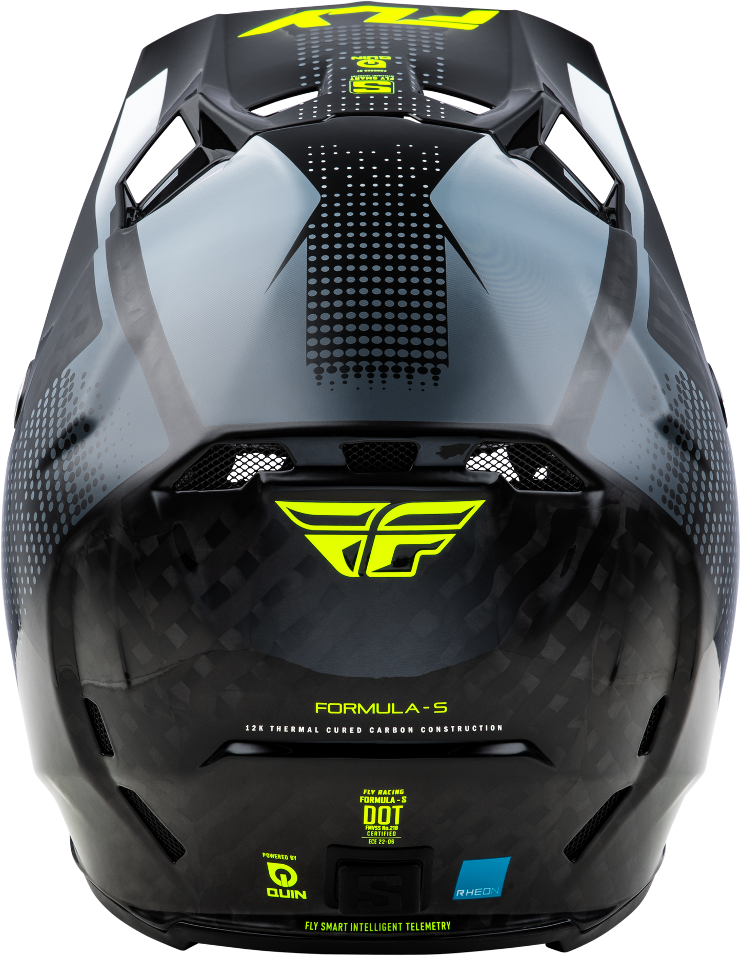 Formula S Carbon Protocol Hlmt Black Carbon/Grey/Hi Vis Xs
