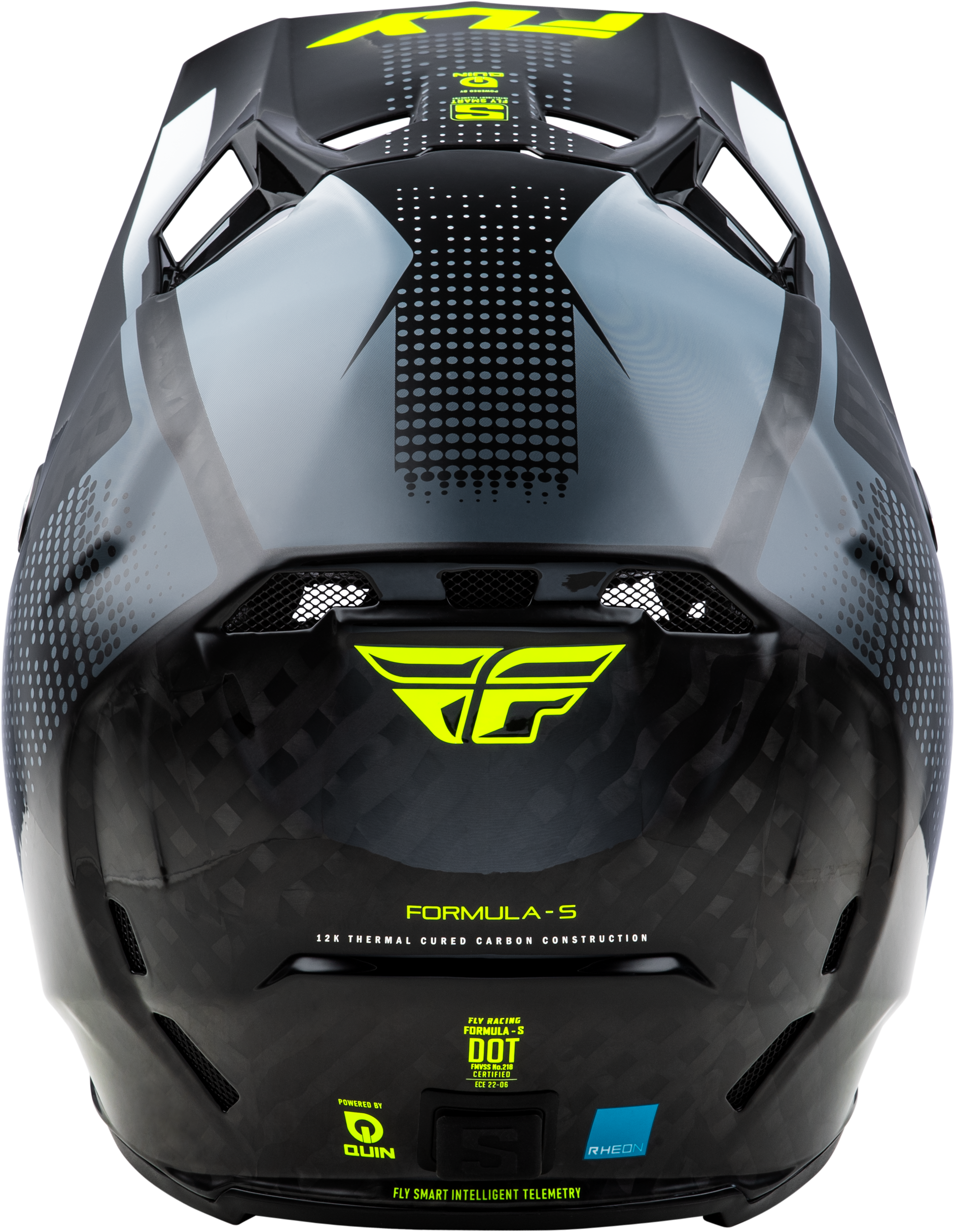 Formula S Carbon Protocol Hlmt Black Carbon/Grey/Hi Vis Xs