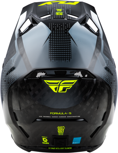Formula S Carbon Protocol Hlmt Black Carbon/Grey/Hi Vis Xs