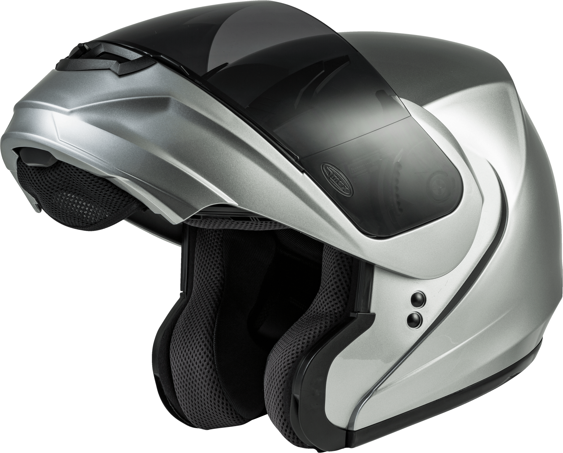 Md 04 Modular Helmet Metallic Silver Md