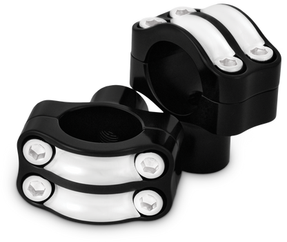 Reaper 1 1/2" Risers 1.25" Bar Set   Black Machined