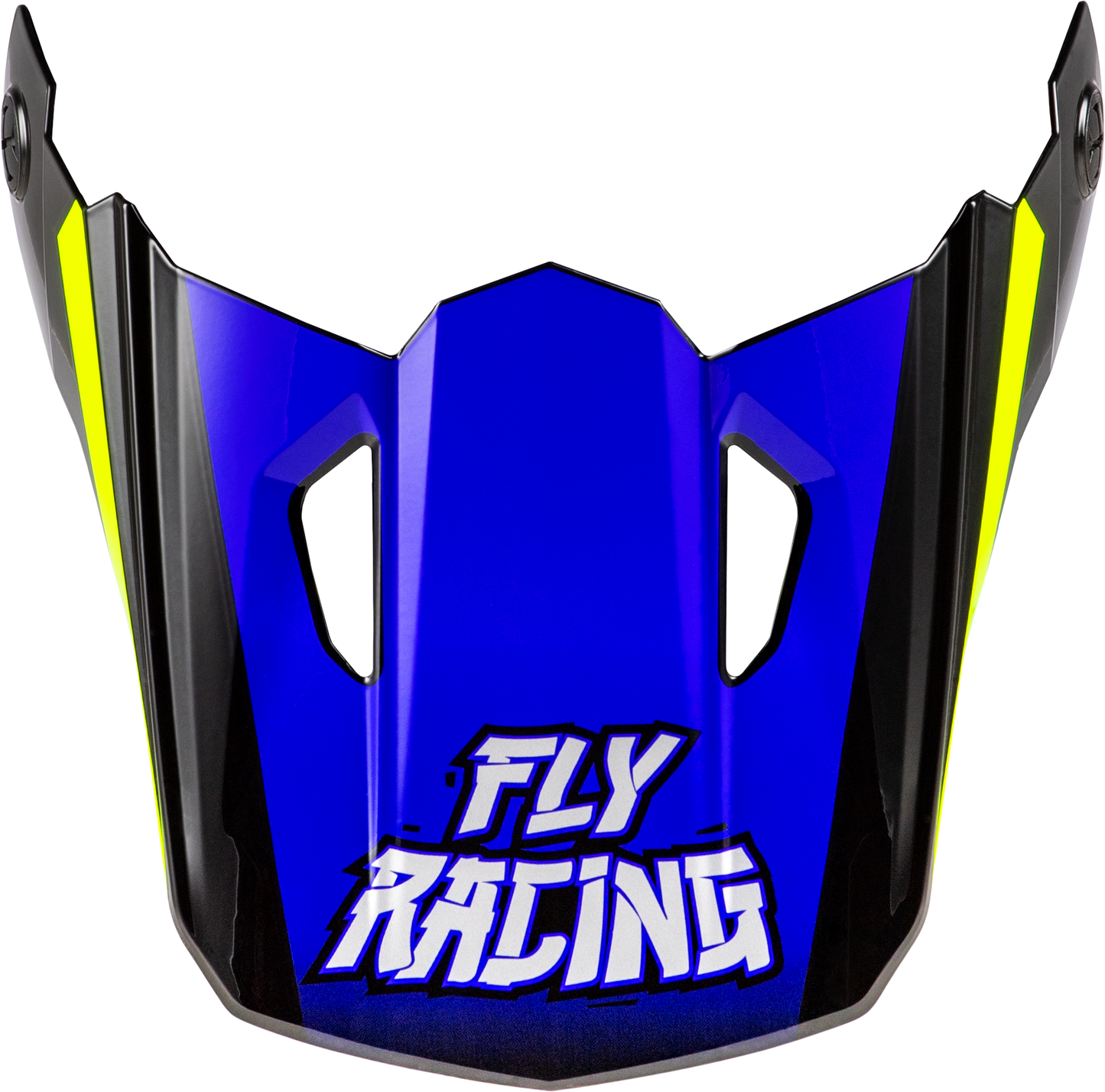 Youth Kinetic Scorched Helmet Visor Blue/Grey/Hi Vis Ys Yl