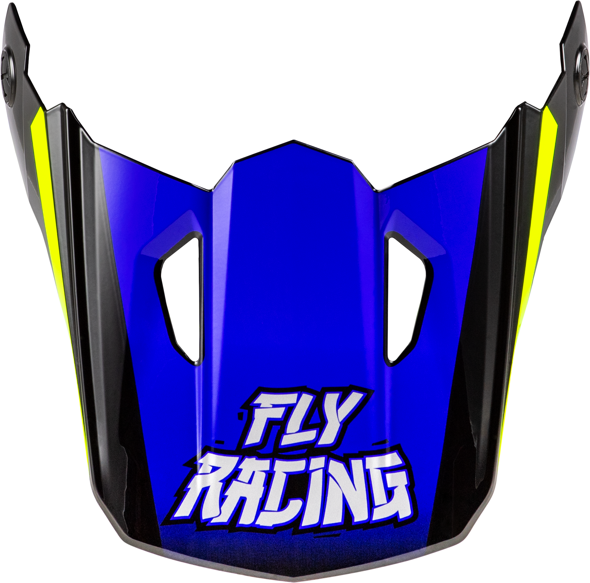 Youth Kinetic Scorched Helmet Visor Blue/Grey/Hi Vis Ys Yl
