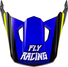 Youth Kinetic Scorched Helmet Visor Blue/Grey/Hi Vis Ys Yl