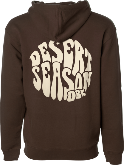 Desert Season Hoodie Brown Xl