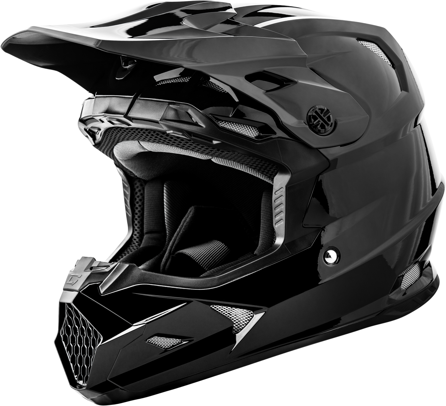 Mx 96 Solid Helmets Black Sm