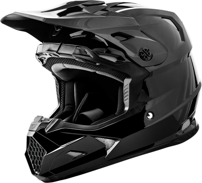 Mx 96 Solid Helmets Black Lg