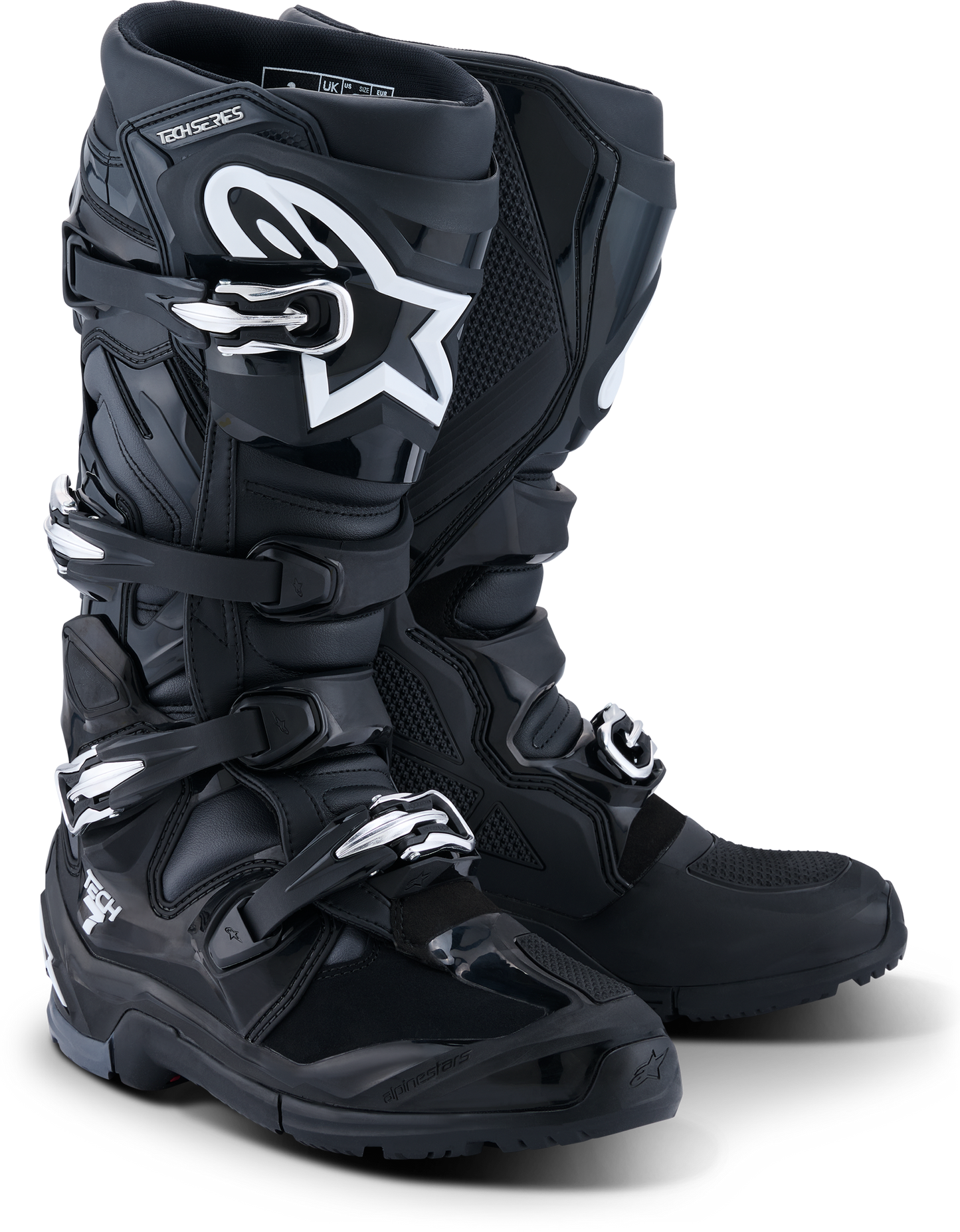 Tech 7 Enduro Black/Anthracite/White 11