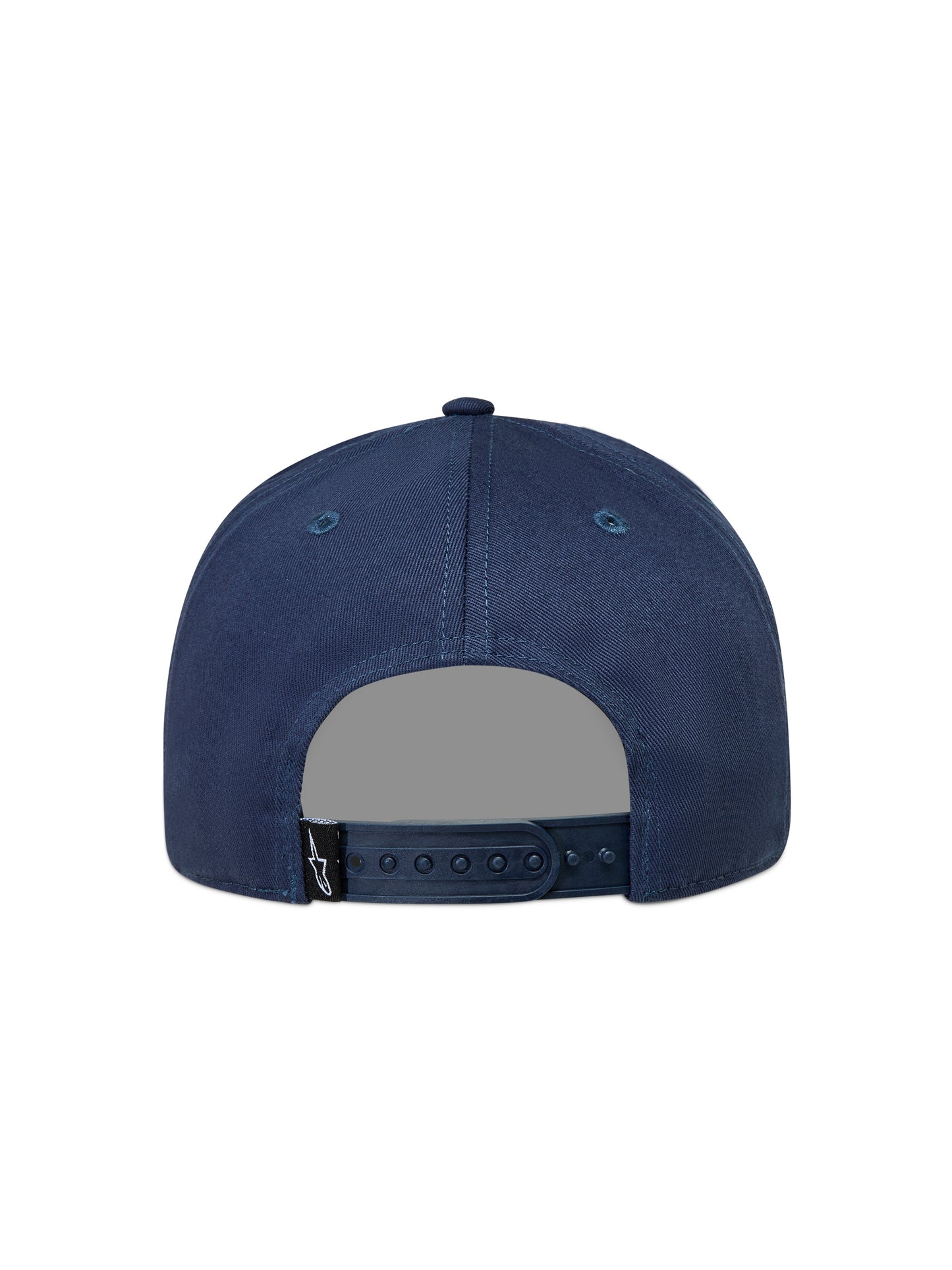 Label Snapback Hat Navy