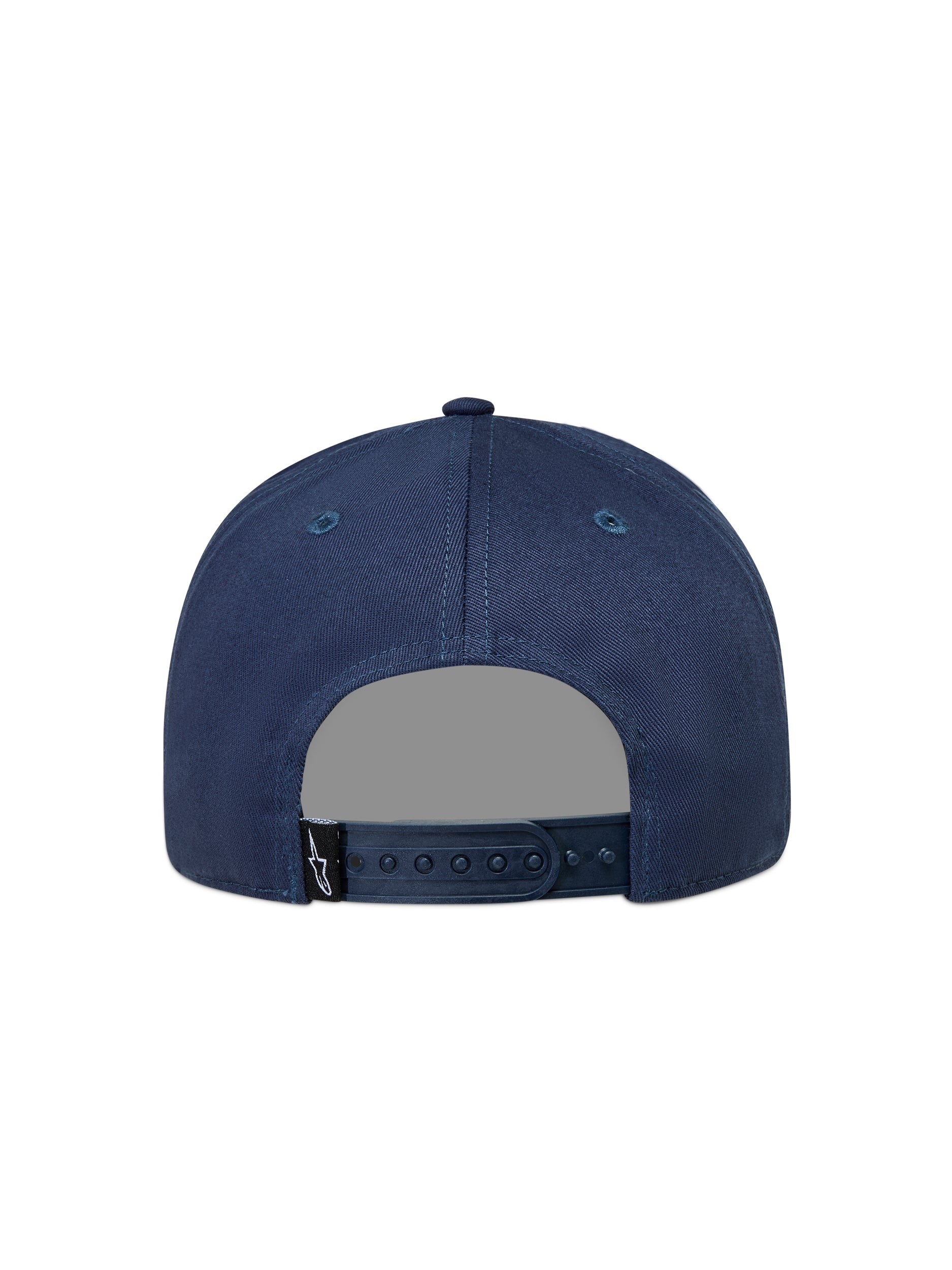 Label Snapback Hat Navy