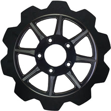 High Carbon Steel Phoenix Front Rotor Black 11.8"