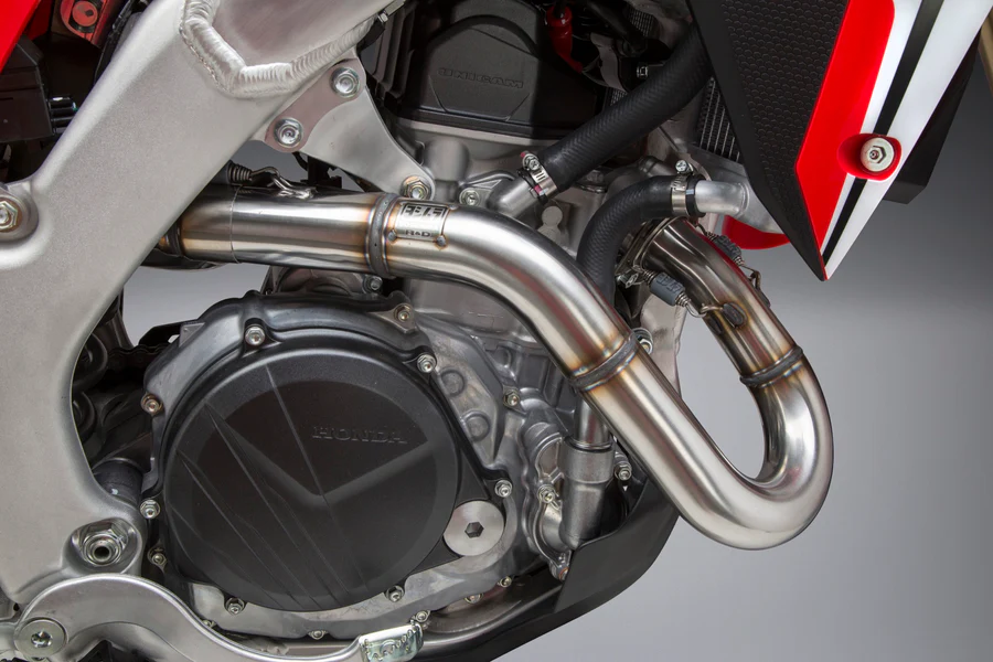 Rs 9t Header/Canister/End Cap Exhaust Dual System Ss Al Cf