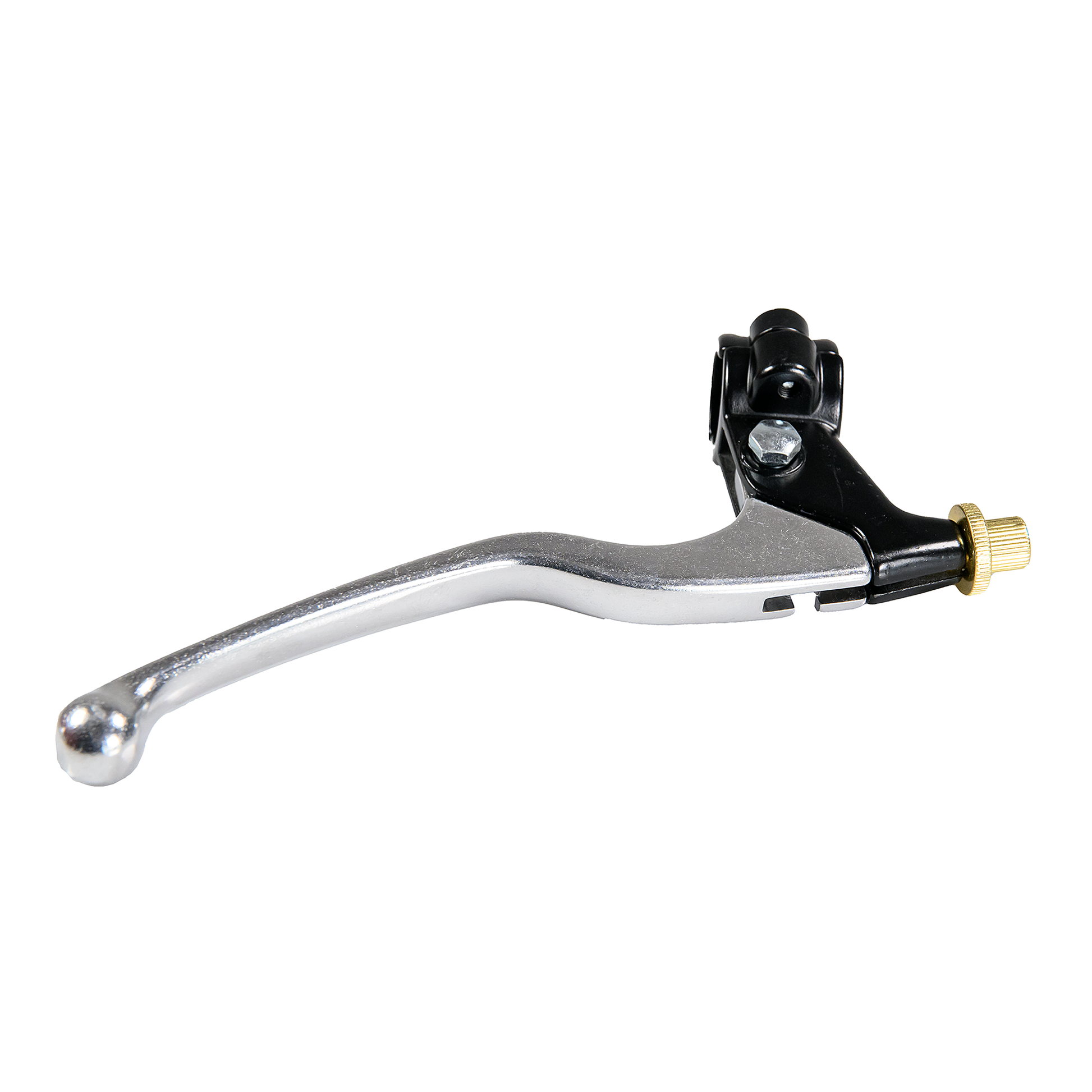 Sport Front Brake Lever Universal Long Silver