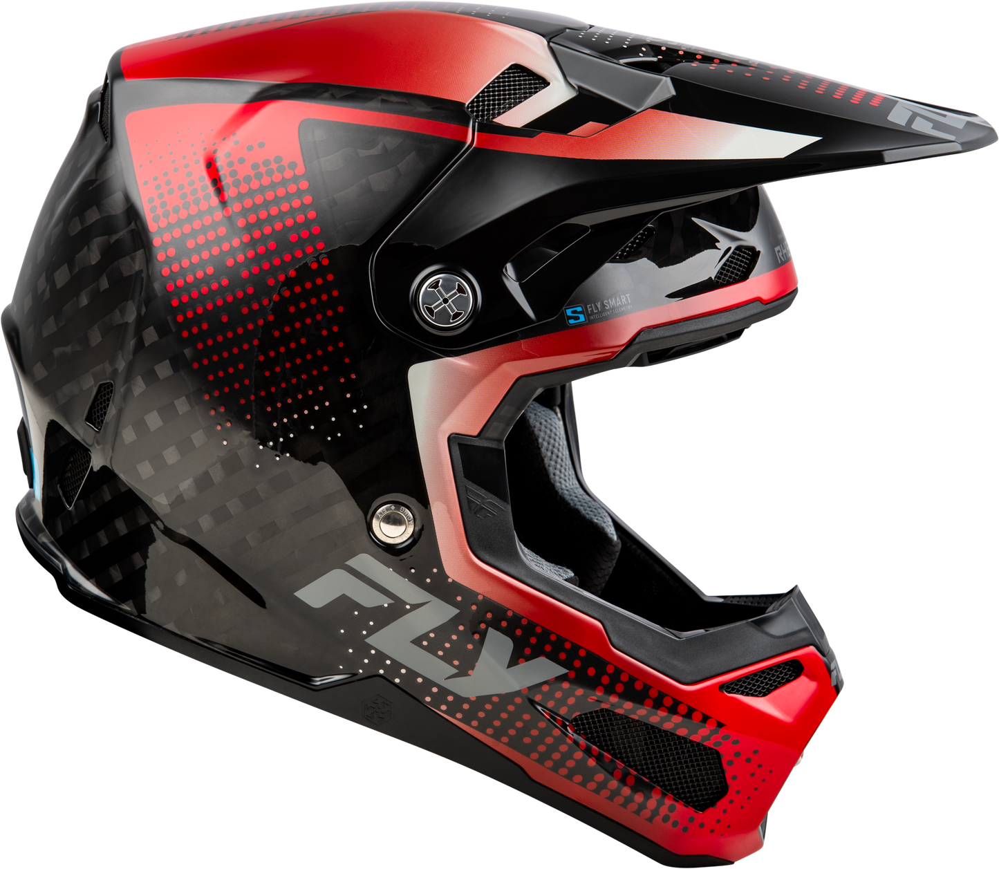 Formula S Carbon Protocol Helmet Black Carbon/Red Lg