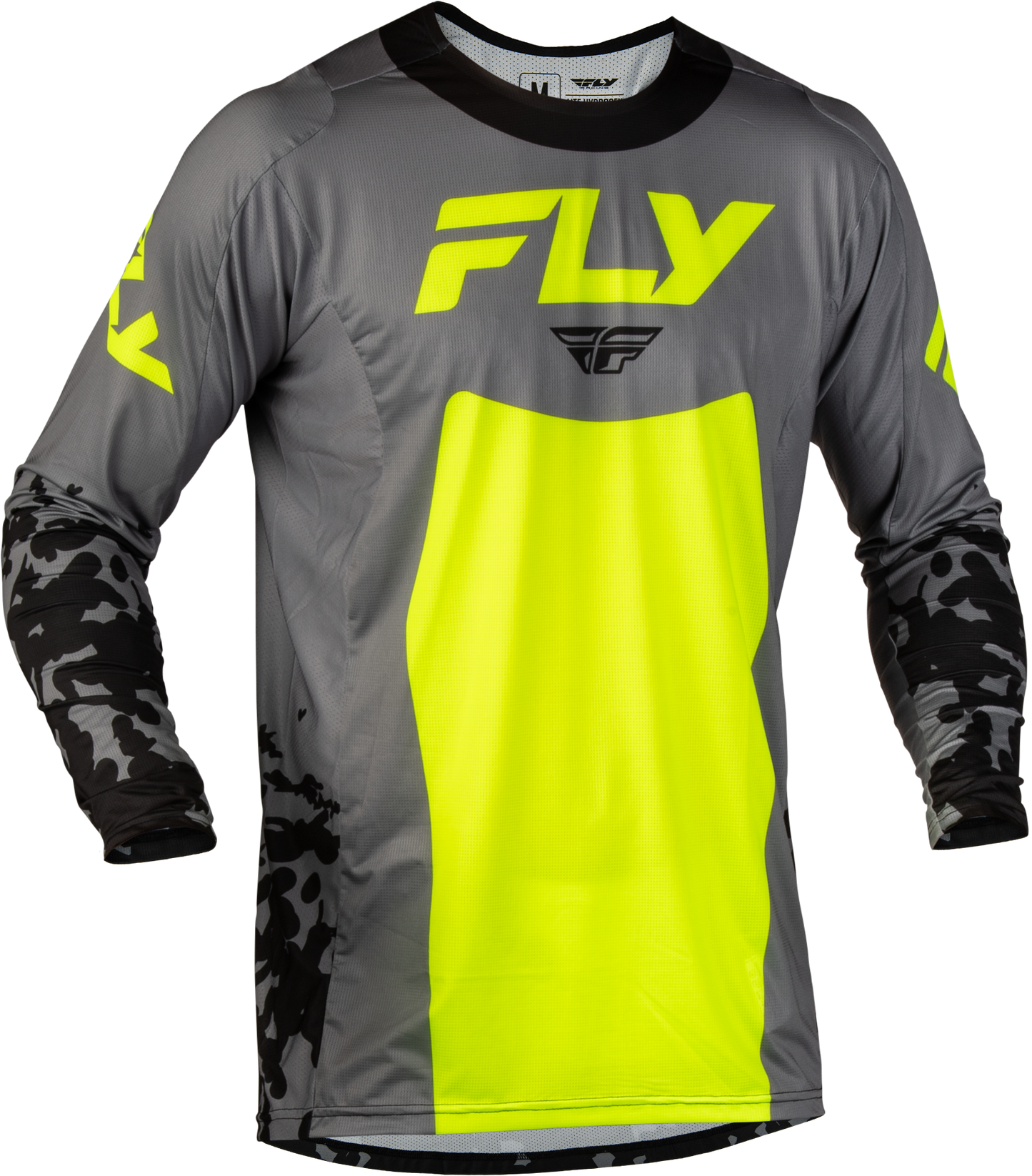 Lite Flake Jersey Grey/Hi Vis/Black Sm