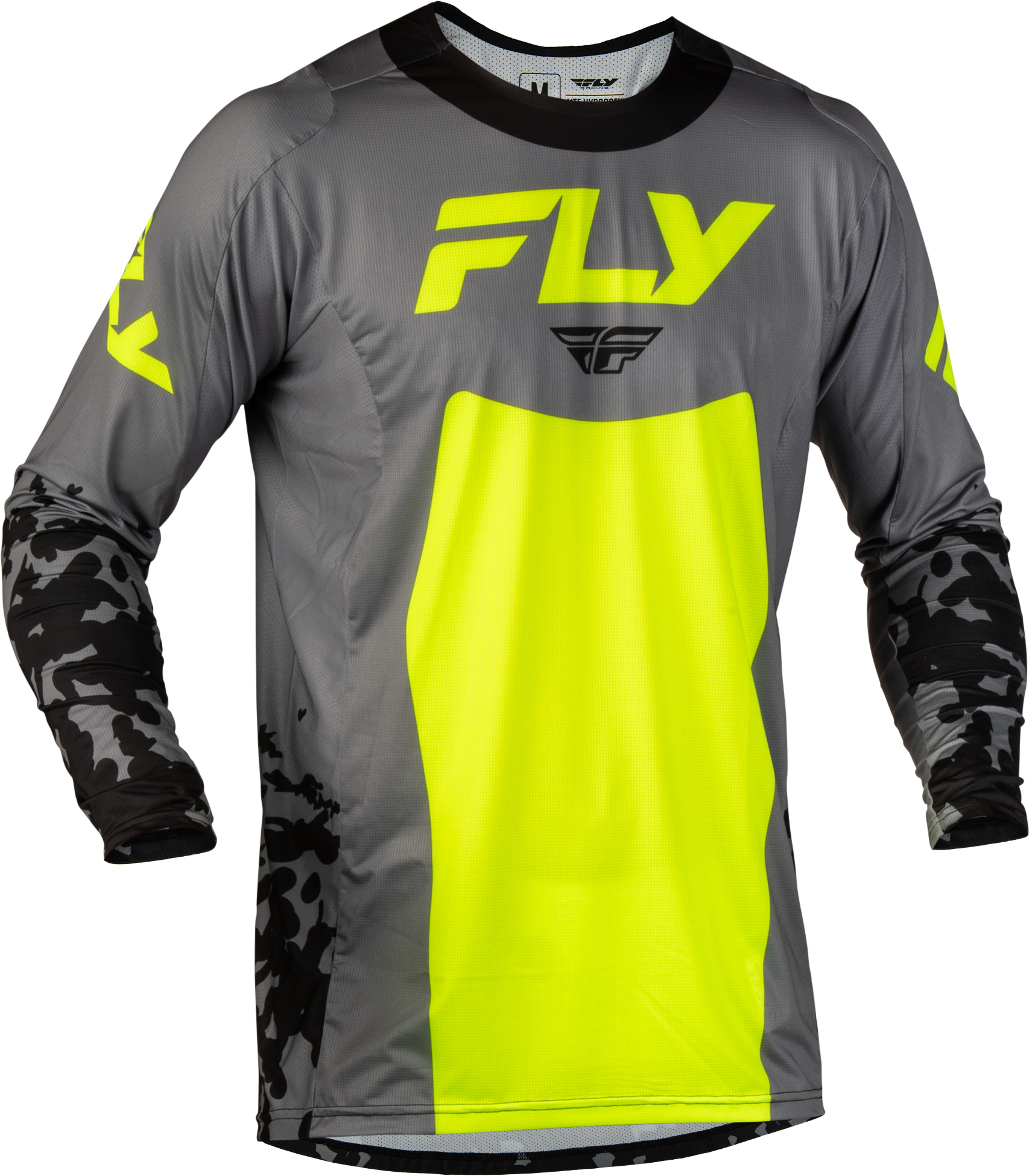 Lite Flake Jersey Grey/Hi Vis/Black Sm