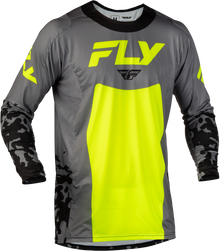 Lite Flake Jersey Grey/Hi Vis/Black Md
