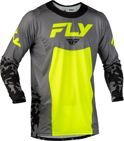 Lite Flake Jersey Grey/Hi Vis/Black Md