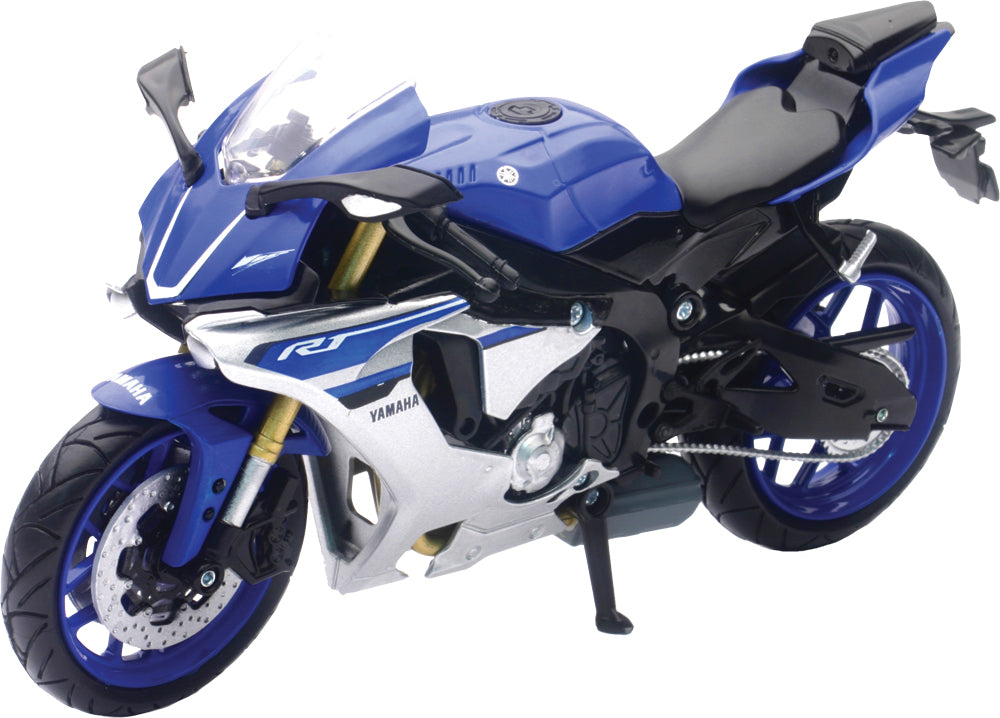 Replica 1:12 Super Sport Bike 16 Yamaha Yxf R1 Blue