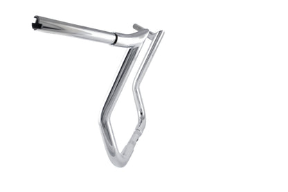 10" Monkey Bagger Bars Chrome `86 23 Flh/Flt