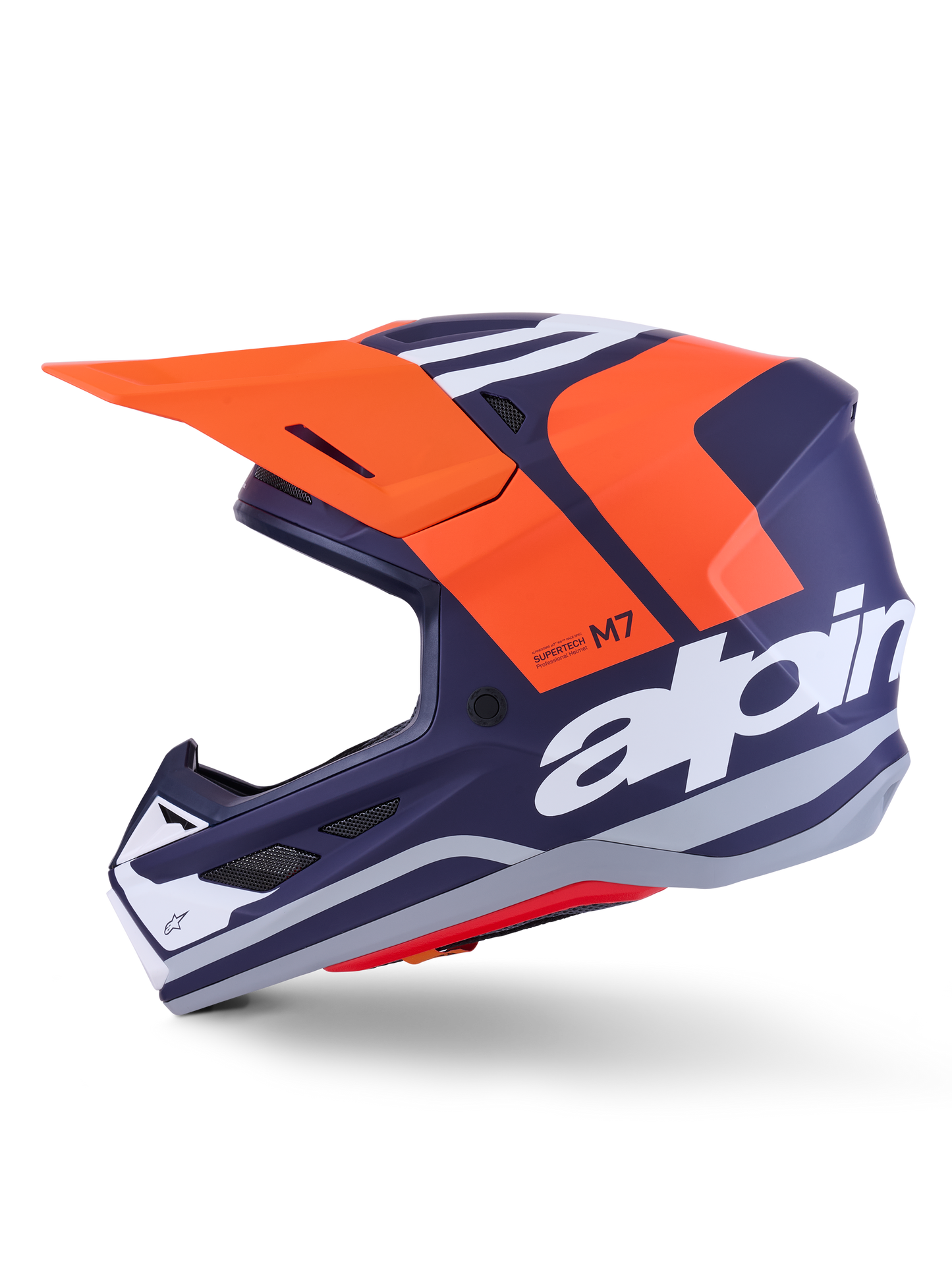 Sm7 Core Helmet Orng/Blue Matt 2x
