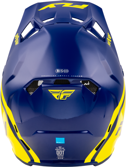 Formula Cc Objective Helmet Navy/Yellow Sm