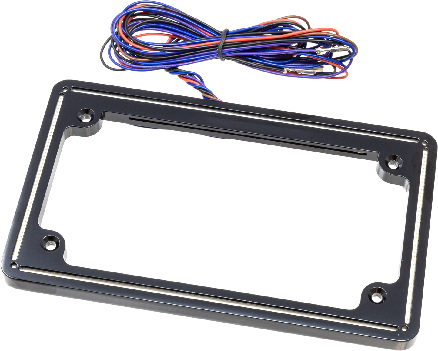 Perfect Plate Light Gloss Blk Universal Fit