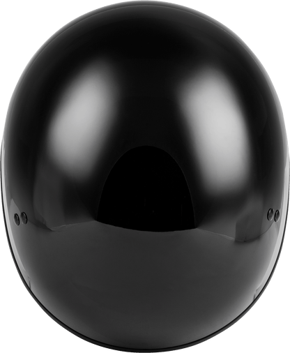 Hh 45 Half Helmet Naked Black Xs