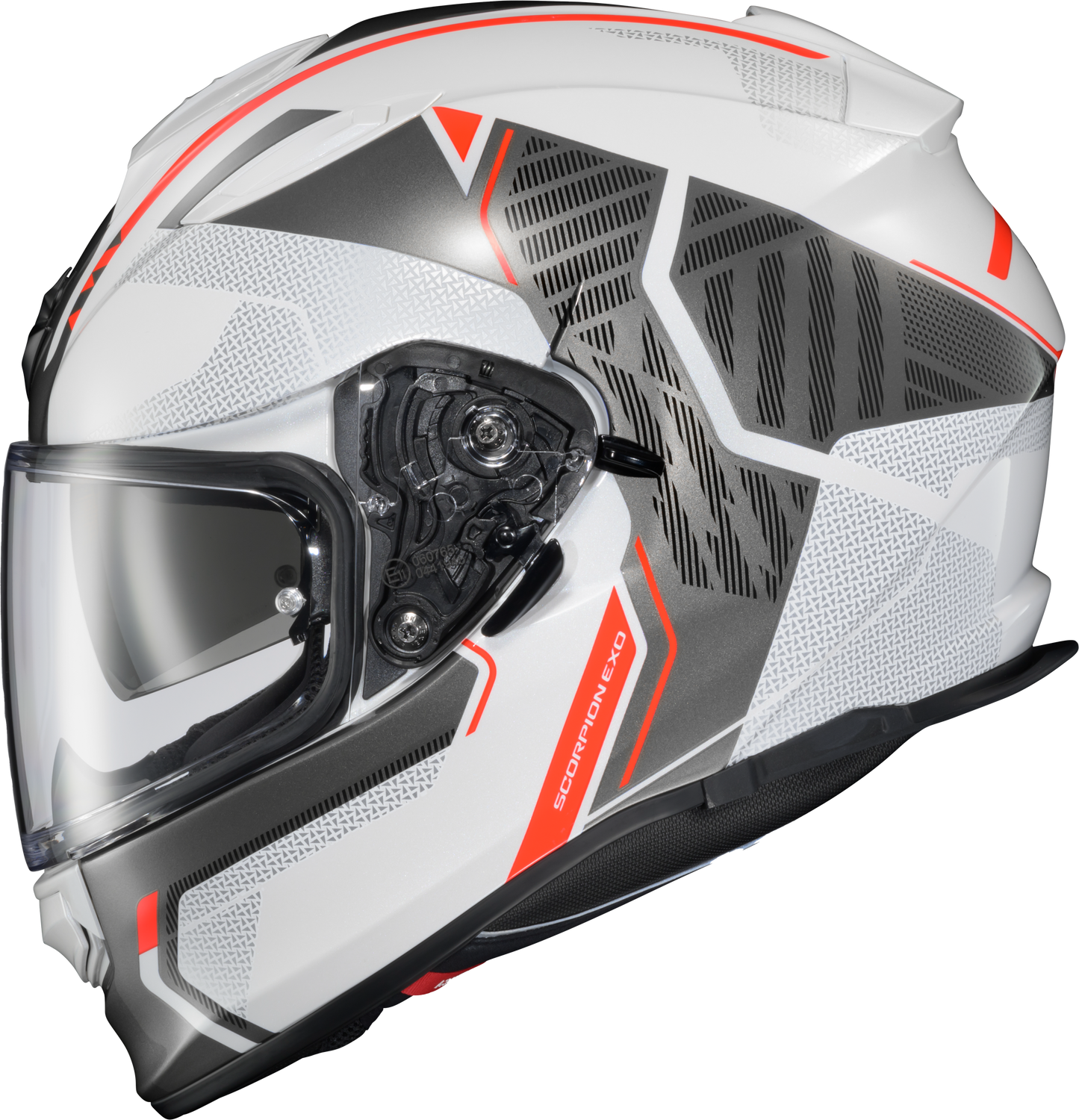 Ryzer Full Face Helmet Switch White/Grey Xl