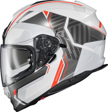 Ryzer Full Face Helmet Switch White/Grey Md