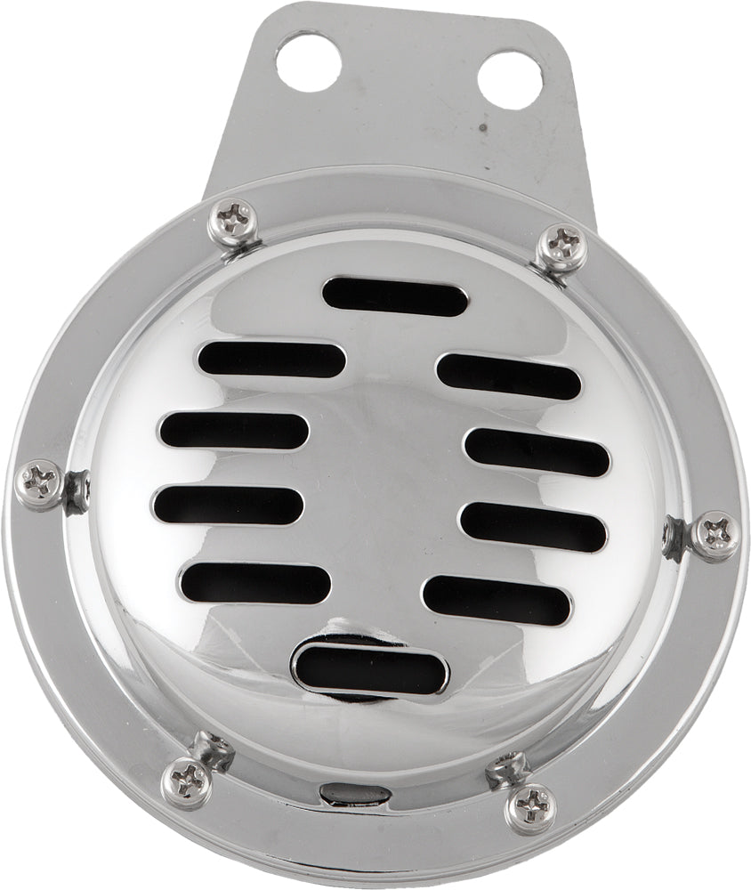 Universal 12 Volt Horn Chrome 4"