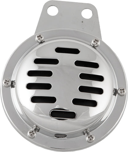 Universal 12 Volt Horn Chrome 4"