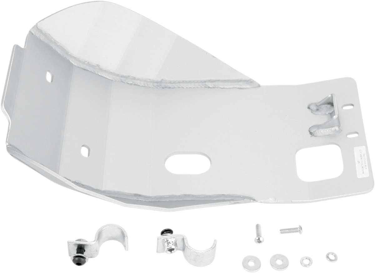 MOOSE OFFROAD Skid Plate - Silver - KTM 247