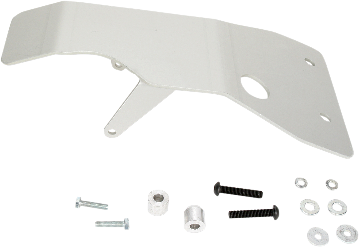 MOOSE OFFROAD Skid Plate - Silver - Honda 413