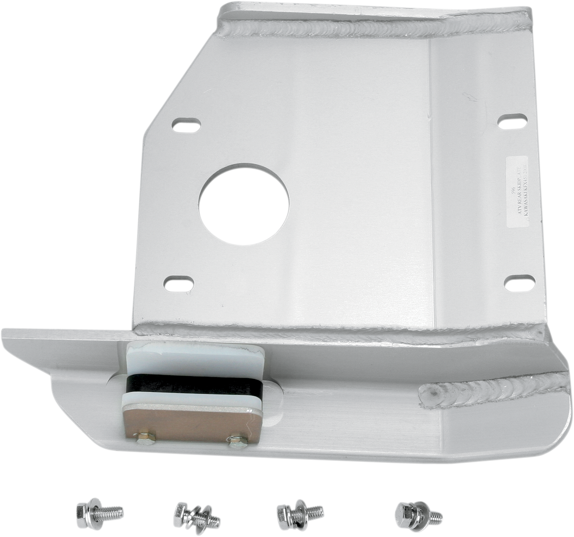 MOOSE OFFROAD Skid Plate - Swingarm 596BL