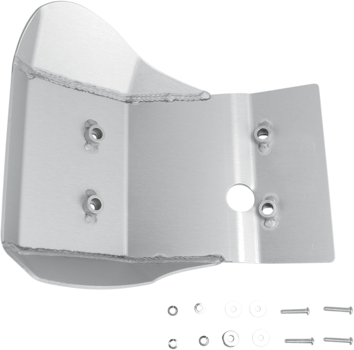 MOOSE OFFROAD Skid Plate - Silver - Yamaha - XT 250 277
