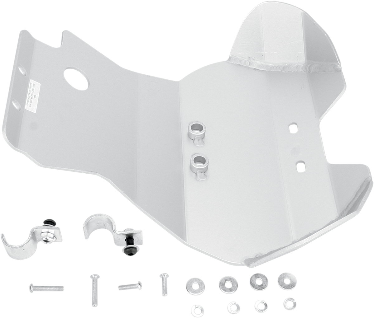 MOOSE OFFROAD Skid Plate - Silver - Kawasaki - KLX 250 S | 300/R 266