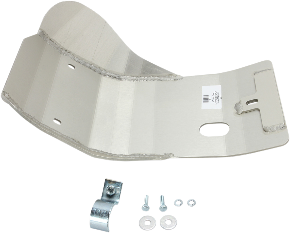 MOOSE OFFROAD Skid Plate - Silver - Husqvarna/KTM 311
