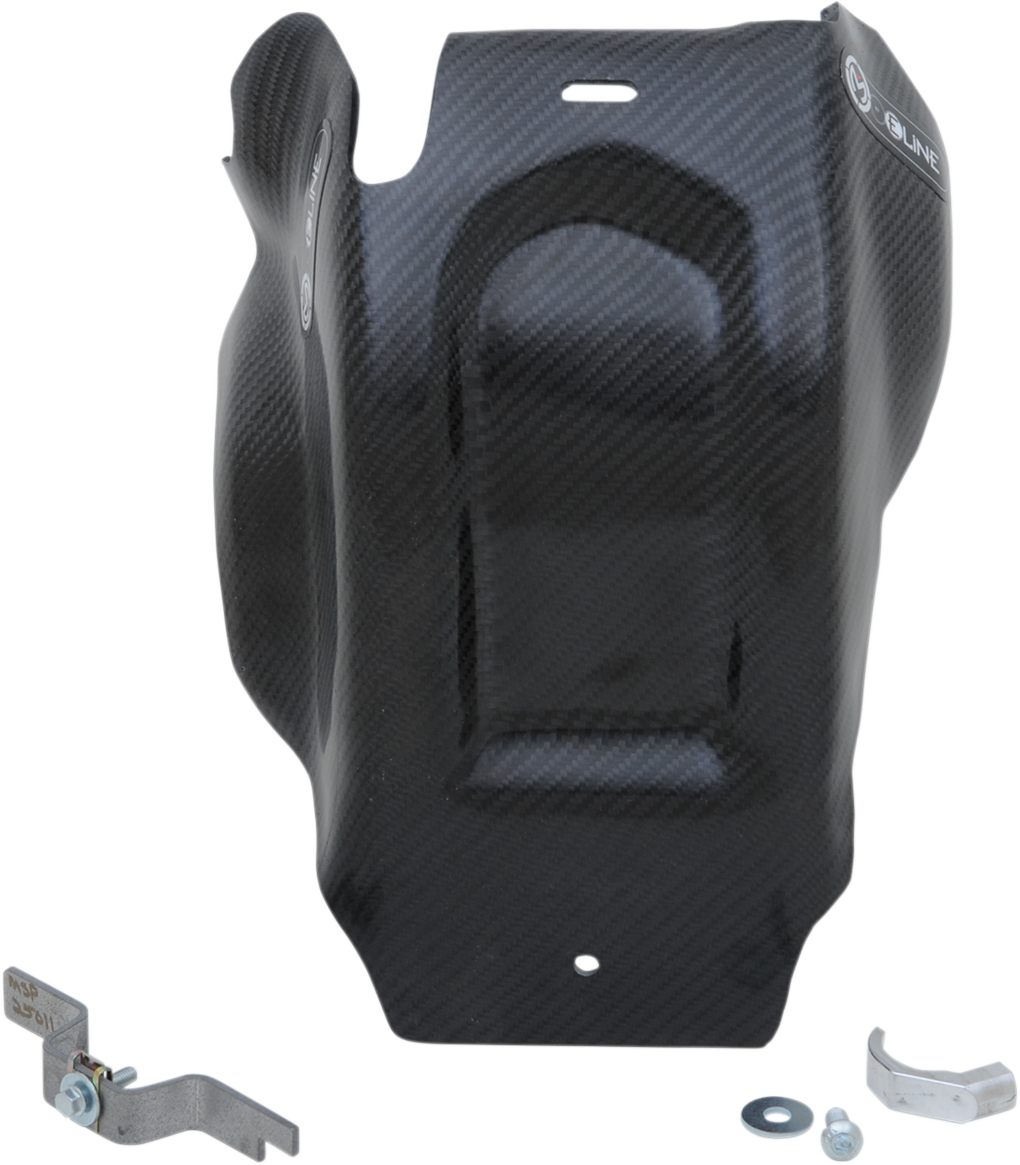 MOOSE OFFROAD Carbon Fiber Skid Plate - Gas Gas | Husqvarna | KTM MSP25017C