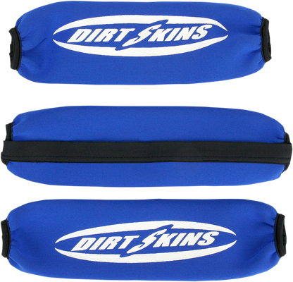 SCHAMPA & DIRT SKINS Shock Covers - Front/Rear - Blue DS03-2
