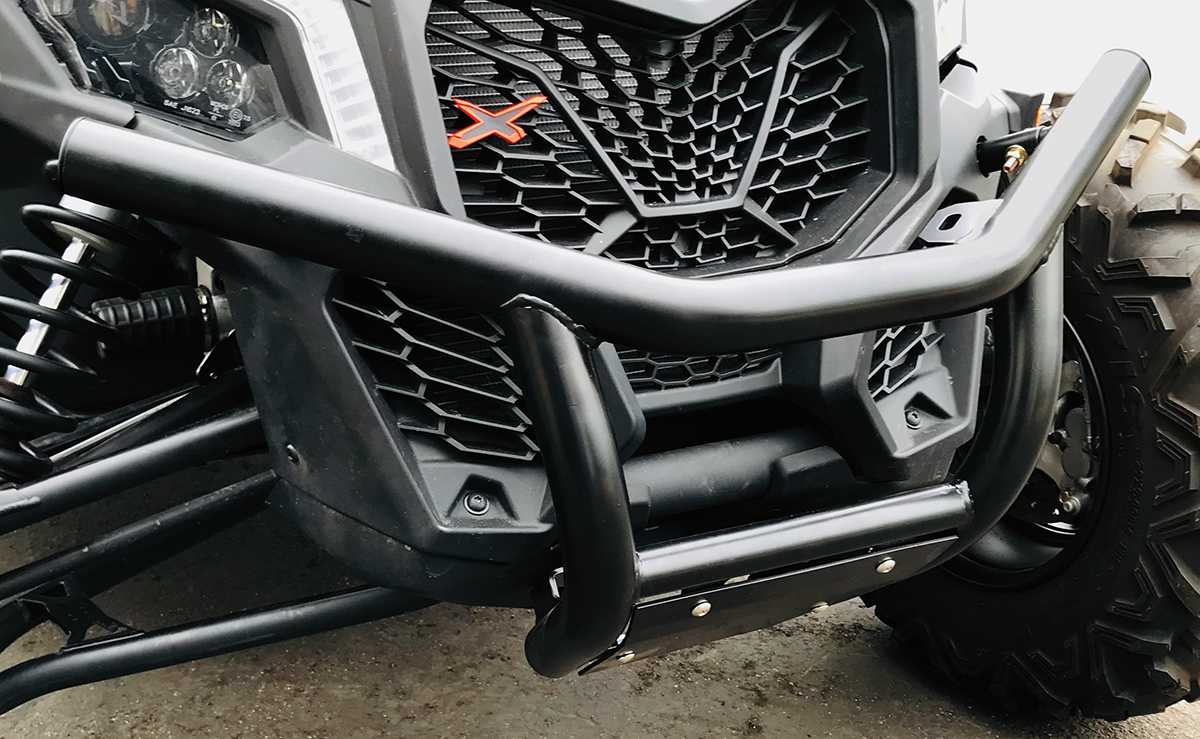 MOOSE OFFROAD Front Bumper - Black - Maverick 0530-1454