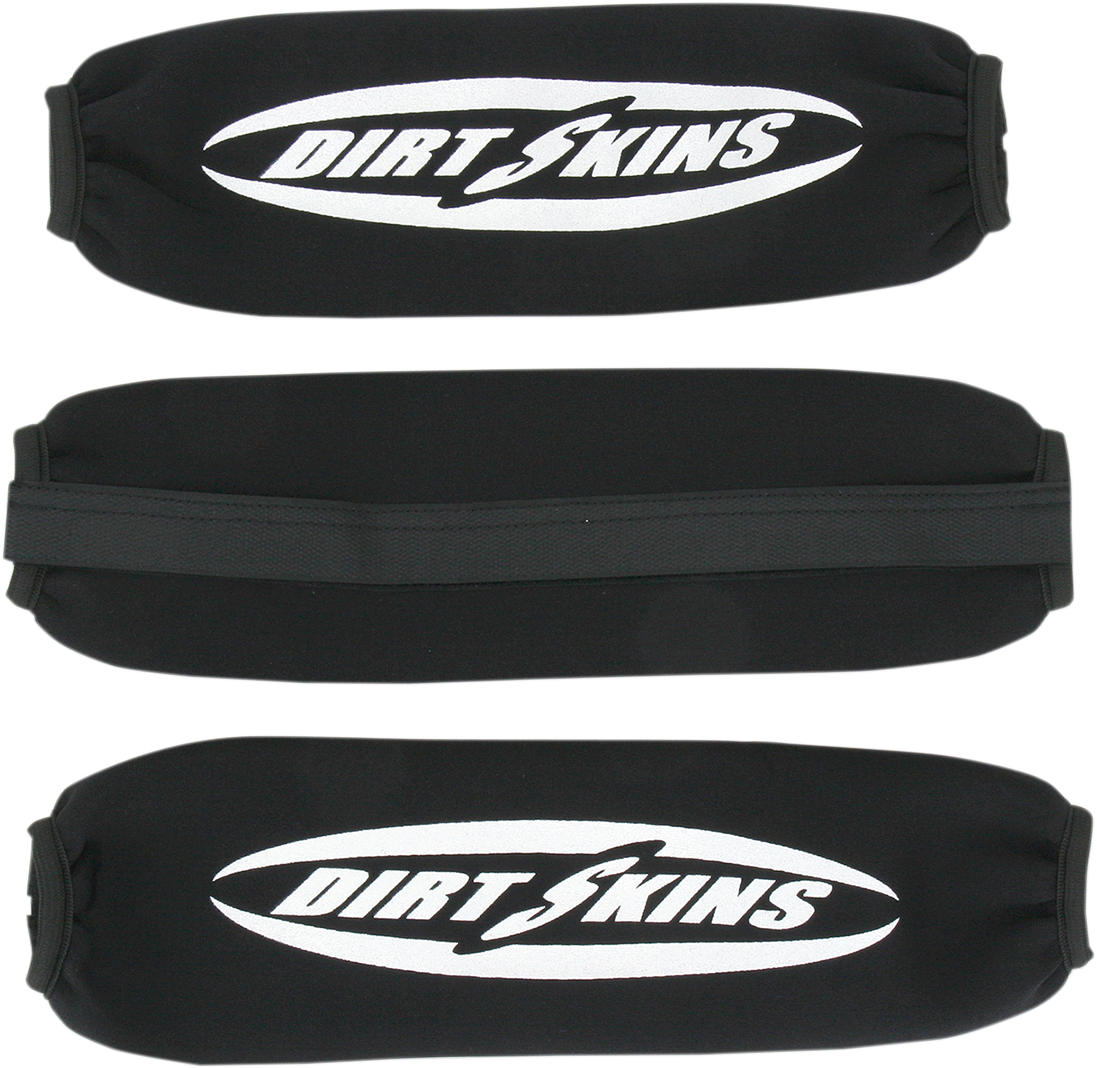 SCHAMPA & DIRT SKINS Shock Covers - Front/Rear - Black DS20-1