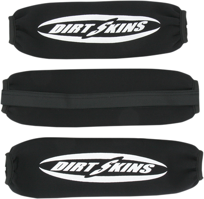 SCHAMPA & DIRT SKINS Shock Covers - Front/Rear - Black DS20-1