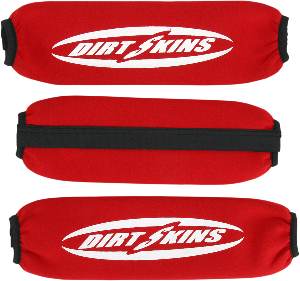 SCHAMPA & DIRT SKINS Shock Covers - Front/Rear - Red DS20-3