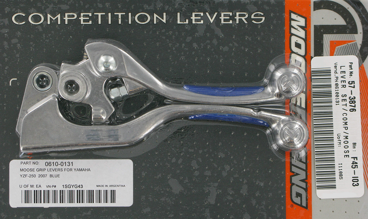 MOOSE OFFROAD Competition Lever Set - Blue 1SGYG43