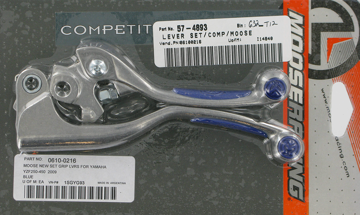 MOOSE OFFROAD Competition Lever Set - Blue 1SGYG93