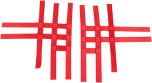 MOTORSPORT PRODUCTS Nerf Bar Net - Red - Yamaha/Honda 81-0303