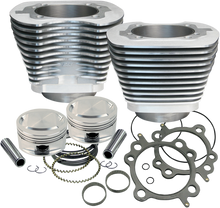 S&S CYCLE 95" Big Bore Cylinder Kit - Silver - Twin Cam 910-0200