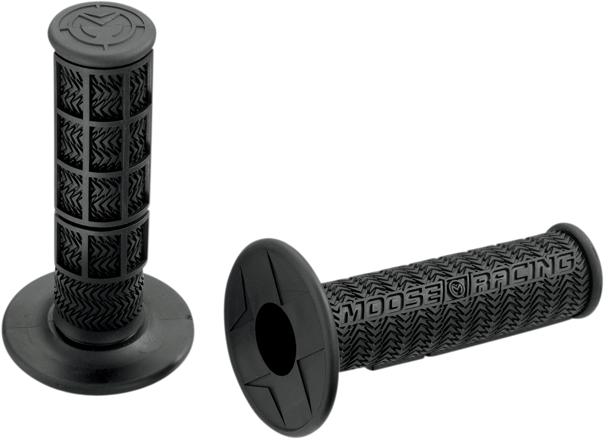 MOOSE OFFROAD Flange Style Stealth MX Grips - Black B01MXB