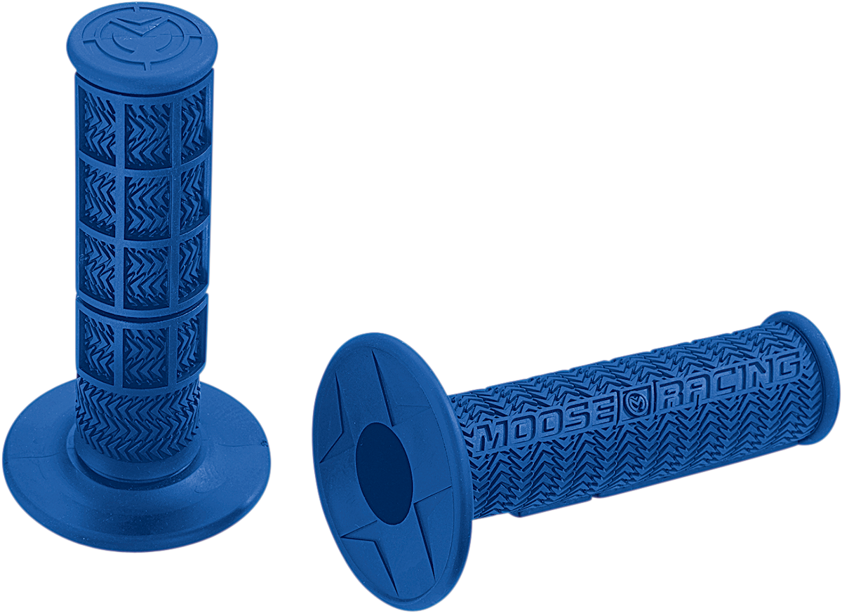 MOOSE OFFROAD Flange Style Stealth MX Grips - Blue B01MXU